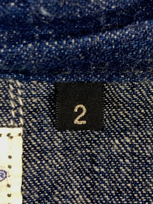 【中古品】【メンズ】 OR SLOW オアスロウ 50’S DENIM COVERALL 50年代 デニム カバーオール メンズ ヴィンテージ 145-261007-em-11-min サイズ：2 カラー：インディゴ 万代Net店