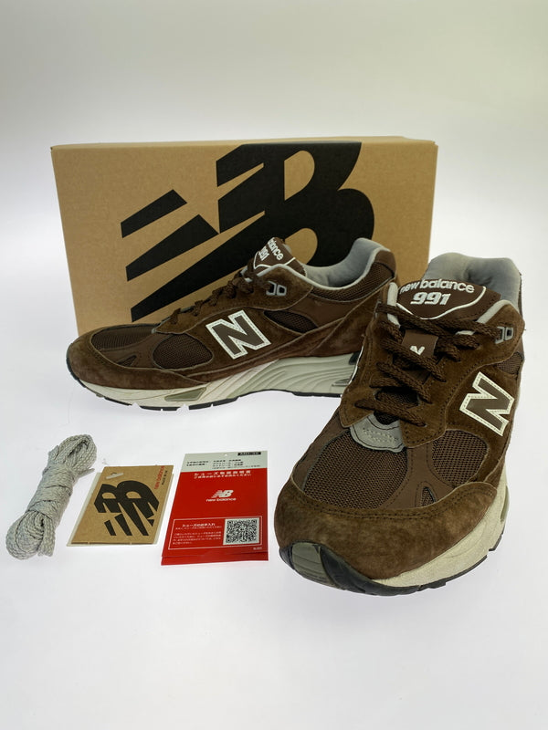 【中古品】【メンズ】 NEW BALANCE ニューバランス M991BGW M991BGW スニーカー 靴 シューズ 162-261011-hu-06-min カラー：ダークブラウン 万代Net店