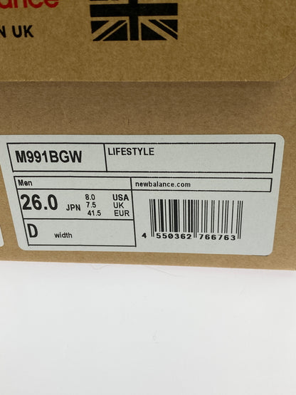 【中古品】【メンズ】 NEW BALANCE ニューバランス M991BGW M991BGW スニーカー 靴 シューズ 162-261011-hu-06-min カラー：ダークブラウン 万代Net店