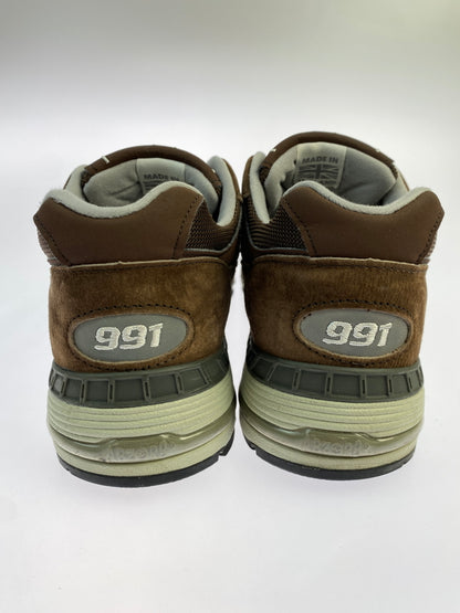 【中古品】【メンズ】 NEW BALANCE ニューバランス M991BGW M991BGW スニーカー 靴 シューズ 162-261011-hu-06-min カラー：ダークブラウン 万代Net店