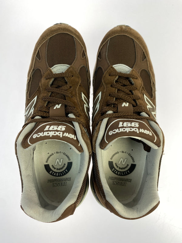 【中古品】【メンズ】 NEW BALANCE ニューバランス M991BGW M991BGW スニーカー 靴 シューズ 162-261011-hu-06-min カラー：ダークブラウン 万代Net店