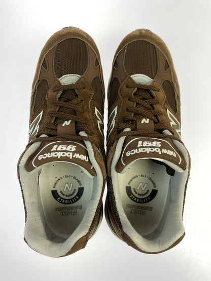 【中古品】【メンズ】 NEW BALANCE ニューバランス M991BGW M991BGW スニーカー 靴 シューズ 162-261011-hu-06-min カラー：ダークブラウン 万代Net店