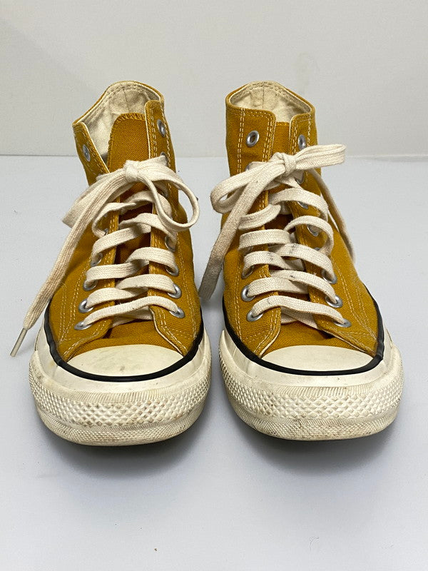 【中古品】【メンズ】 CONVERSE コンバース CHUCK TAYLOR CANVAS HI チャックテイラー キャンバス ハイ 1C1123 靴 シューズ スニーカー SNEAKER 162-261008-KS-11-min サイズ：26cm US7.5 カラー：マスタードイエロー 万代Net店