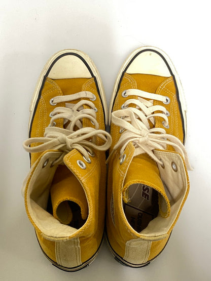 【中古品】【メンズ】 CONVERSE コンバース CHUCK TAYLOR CANVAS HI チャックテイラー キャンバス ハイ 1C1123 靴 シューズ スニーカー SNEAKER 162-261008-KS-11-min サイズ：26cm US7.5 カラー：マスタードイエロー 万代Net店