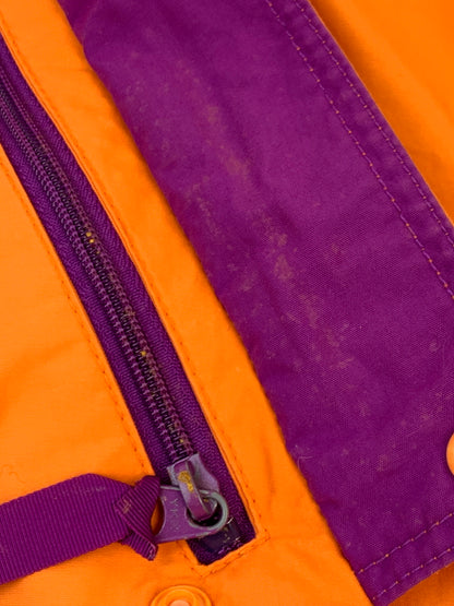 【現状渡し品】【メンズ】 PATAGONIA パタゴニア 90S ANORAK JACKET 90年代 アノラック ジャケット プルオーバー フード付き ナイロンジャケット メンズ アウター 144-261007-em-14-min サイズ：L カラー：オレンジ 万代Net店