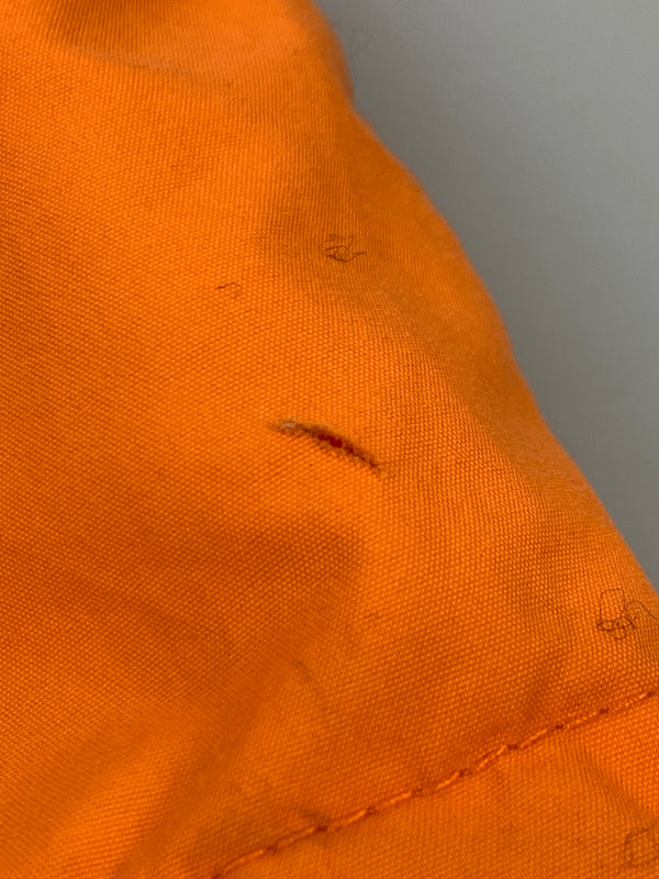 【現状渡し品】【メンズ】 PATAGONIA パタゴニア 90S ANORAK JACKET 90年代 アノラック ジャケット プルオーバー フード付き ナイロンジャケット メンズ アウター 144-261007-em-14-min サイズ：L カラー：オレンジ 万代Net店