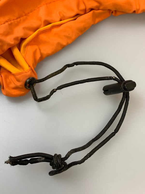 【現状渡し品】【メンズ】 PATAGONIA パタゴニア 90S ANORAK JACKET 90年代 アノラック ジャケット プルオーバー フード付き ナイロンジャケット メンズ アウター 144-261007-em-14-min サイズ：L カラー：オレンジ 万代Net店
