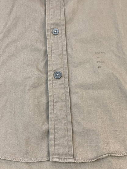 【中古品】【メンズ】 BURTON'S バートンズ 50S LS WORK SHIRT 50年代 ロングスリーブ ワークシャツ メンズ 長袖シャツ ヴィンテージ 146-261007-em-12-min カラー：グレー系 万代Net店
