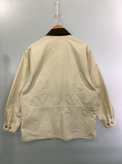 【現状渡し品】【メンズ】 YVES SAINT LAURENT イヴ・サンローラン フィールドジャケット コットンジャケット ミドルコート 146-261010-ta-32-min サイズ：105 カラー：アイボリー系 万代Net店