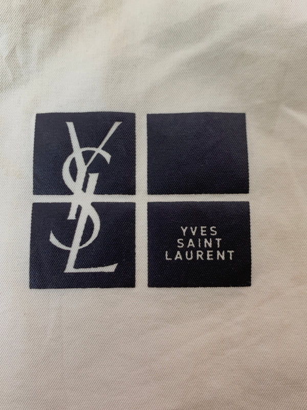 【現状渡し品】【メンズ】 YVES SAINT LAURENT イヴ・サンローラン フィールドジャケット コットンジャケット ミドルコート 146-261010-ta-32-min サイズ：105 カラー：アイボリー系 万代Net店