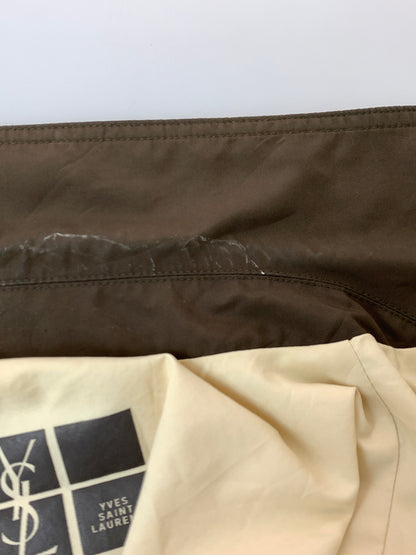 【現状渡し品】【メンズ】 YVES SAINT LAURENT イヴ・サンローラン フィールドジャケット コットンジャケット ミドルコート 146-261010-ta-32-min サイズ：105 カラー：アイボリー系 万代Net店