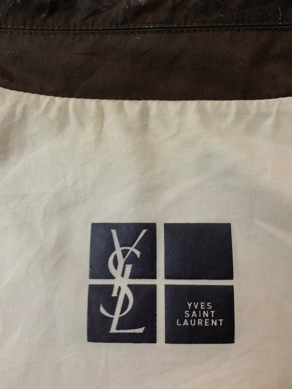 【現状渡し品】【メンズ】 YVES SAINT LAURENT イヴ・サンローラン フィールドジャケット コットンジャケット ミドルコート 146-261010-ta-32-min サイズ：105 カラー：アイボリー系 万代Net店