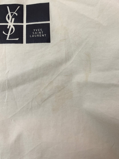 【現状渡し品】【メンズ】 YVES SAINT LAURENT イヴ・サンローラン フィールドジャケット コットンジャケット ミドルコート 146-261010-ta-32-min サイズ：105 カラー：アイボリー系 万代Net店
