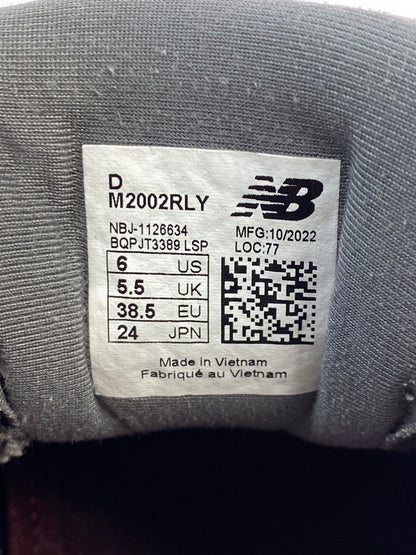 【中古品】【レディース】 NEW BALANCE ニューバランス ローカットスニーカー M2002RLY レディース 靴 シューズ 166-261008-em-03-min サイズ：24.0cm カラー：ブラウン 万代Net店