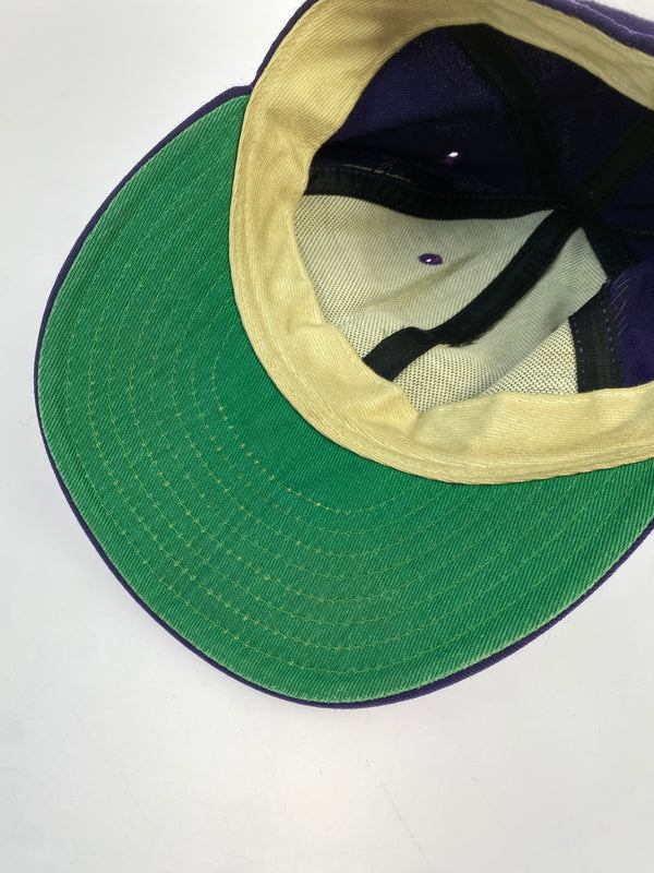 【中古品】【メンズ】 NEW ERA ニューエラ WASHINGTON HUSKIES CAP ワシントン ハスキーズ キャップ 帽子 185-261011-hu-17-min カラー：パープル 万代Net店