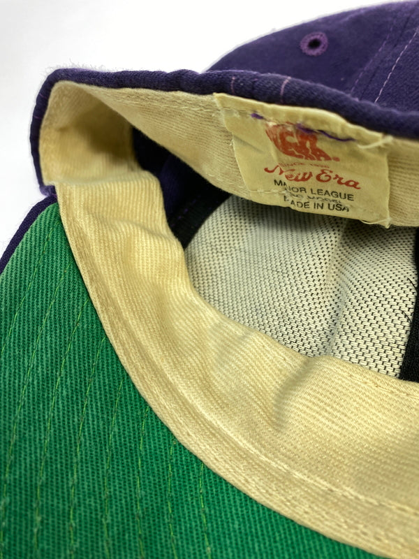 【中古品】【メンズ】 NEW ERA ニューエラ WASHINGTON HUSKIES CAP ワシントン ハスキーズ キャップ 帽子 185-261011-hu-17-min カラー：パープル 万代Net店