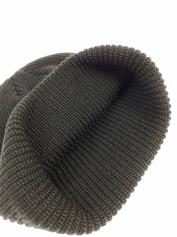【中古品】【メンズ/レディース】 SUPREME シュプリーム LOOSE GAUGA BEANIE ルーズ ゲージ ビーニー ニットキャップ 帽子 ニット帽 185-261008-em-15-min カラー：ブラック 万代Net店