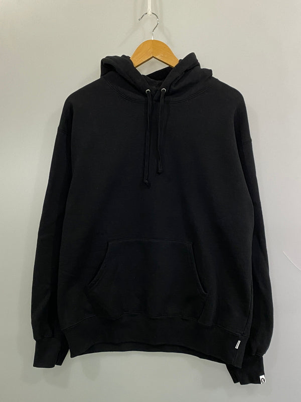 【中古品】【メンズ】 SUPREME シュプリーム × GOODENOUGH グッドイナフ 25SS BACK LOGO HOODED SWEATSHIRT バック ロゴ フーデッド スウェットシャツ パーカー メンズ トップス 142-261007-em-31-min サイズ：M カラー：ブラック 万代Net店