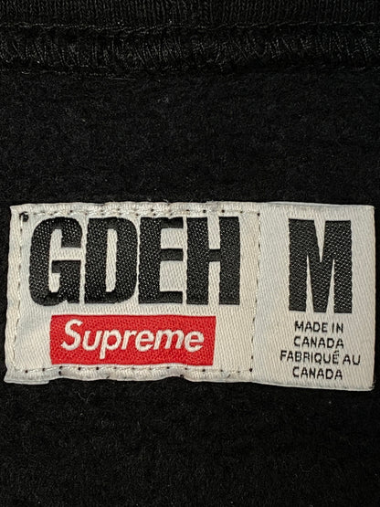 【中古品】【メンズ】 SUPREME シュプリーム × GOODENOUGH グッドイナフ 25SS BACK LOGO HOODED SWEATSHIRT バック ロゴ フーデッド スウェットシャツ パーカー メンズ トップス 142-261007-em-31-min サイズ：M カラー：ブラック 万代Net店