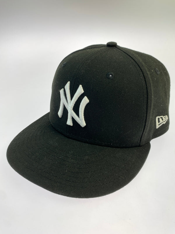 【中古品】【メンズ】 SUPREME シュプリーム NEW YORK YANKEES NEW ERA CAP ニューヨークヤンキース ニューエラ キャップ 帽子 185-261013-yn-01-min サイズ：7 1/4 57.7cm カラー：ブラック 万代Net店