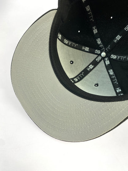 【中古品】【メンズ】 SUPREME シュプリーム NEW YORK YANKEES NEW ERA CAP ニューヨークヤンキース ニューエラ キャップ 帽子 185-261013-yn-01-min サイズ：7 1/4 57.7cm カラー：ブラック 万代Net店