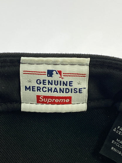 【中古品】【メンズ】 SUPREME シュプリーム NEW YORK YANKEES NEW ERA CAP ニューヨークヤンキース ニューエラ キャップ 帽子 185-261013-yn-01-min サイズ：7 1/4 57.7cm カラー：ブラック 万代Net店