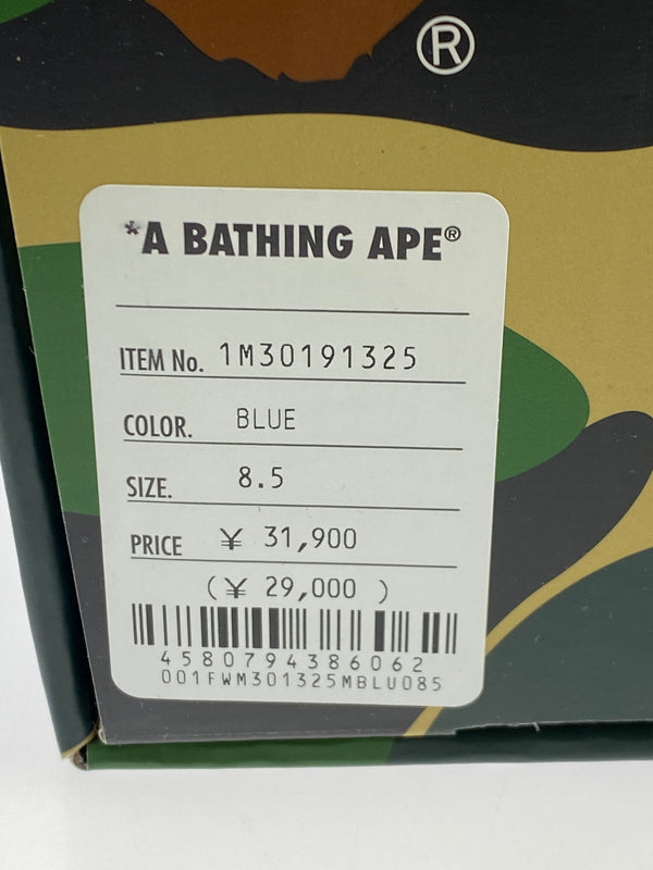 【中古品】【メンズ】 A BATHING APE アベイシングエイプ BAPE STA #5-2 ベイプ スタ ナンバー5-2 1M30191325 靴 シューズ スニーカー 162-261011-hu-09-min カラー：ブルー/イエロー 万代Net店