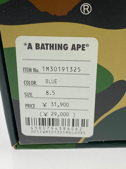 【中古品】【メンズ】 A BATHING APE アベイシングエイプ BAPE STA #5-2 ベイプ スタ ナンバー5-2 1M30191325 靴 シューズ スニーカー 162-261011-hu-09-min カラー：ブルー/イエロー 万代Net店