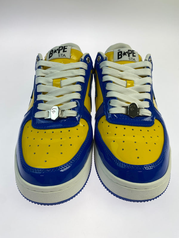 【中古品】【メンズ】 A BATHING APE アベイシングエイプ BAPE STA #5-2 ベイプ スタ ナンバー5-2 1M30191325 靴 シューズ スニーカー 162-261011-hu-09-min カラー：ブルー/イエロー 万代Net店