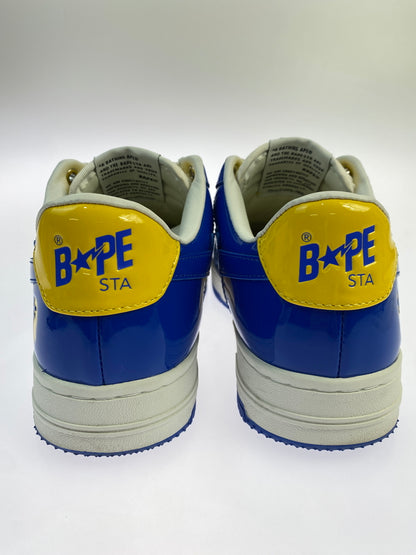 【中古品】【メンズ】 A BATHING APE アベイシングエイプ BAPE STA #5-2 ベイプ スタ ナンバー5-2 1M30191325 靴 シューズ スニーカー 162-261011-hu-09-min カラー：ブルー/イエロー 万代Net店