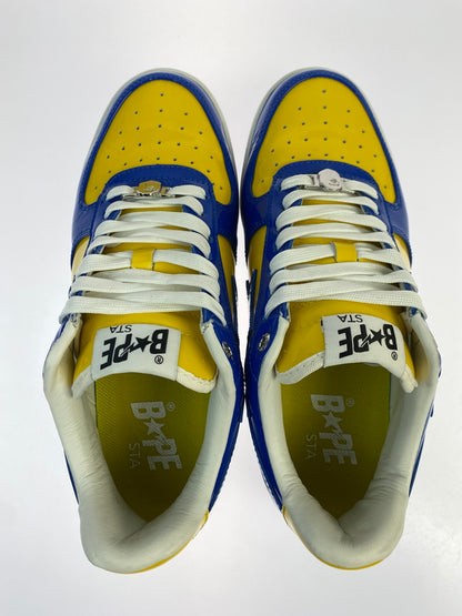 【中古品】【メンズ】 A BATHING APE アベイシングエイプ BAPE STA #5-2 ベイプ スタ ナンバー5-2 1M30191325 靴 シューズ スニーカー 162-261011-hu-09-min カラー：ブルー/イエロー 万代Net店