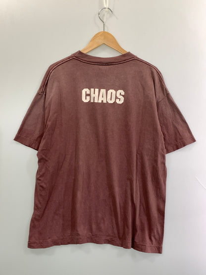 【現状渡し品】【メンズ】 SAINT MICHAEL セントマイケル 26SS SAINT MXX SS T-SHIRTT SM-MK8-000-023 ショートスリーブ 半袖Tシャツ メンズ トップス 140-261007-em-16-min サイズ：M カラー：ココアブラウン系 万代Net店