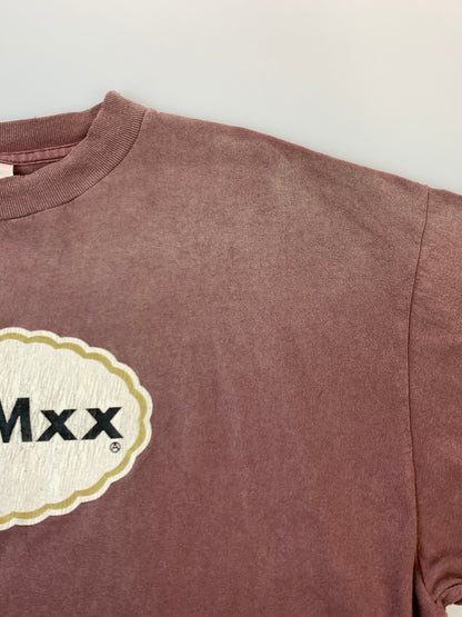 【現状渡し品】【メンズ】 SAINT MICHAEL セントマイケル 26SS SAINT MXX SS T-SHIRTT SM-MK8-000-023 ショートスリーブ 半袖Tシャツ メンズ トップス 140-261007-em-16-min サイズ：M カラー：ココアブラウン系 万代Net店