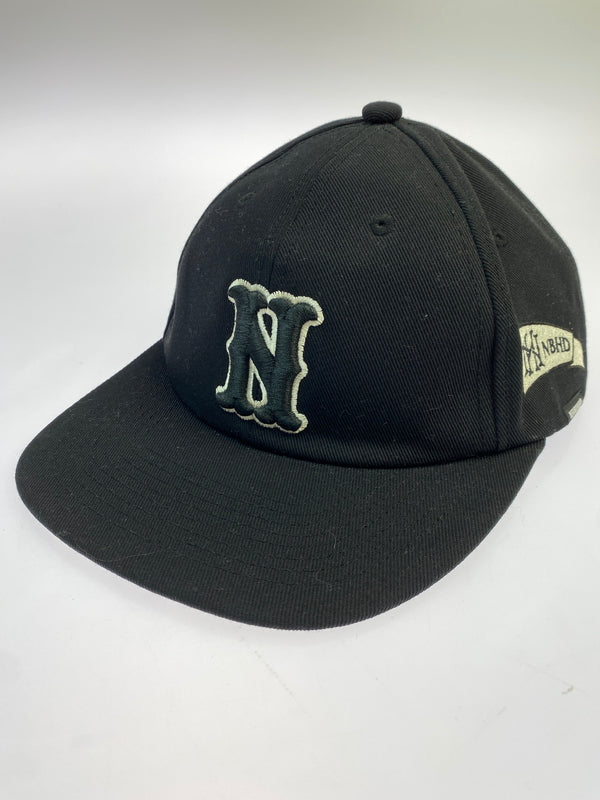 【中古品】【メンズ】 NEIGHBORHOOD ネイバーフッド 25AW BASEBALL CAP ベースボール キャップ 252HCNH-HT04S 帽子 185-261011-hu-15-min サイズ：FREE カラー：ブラック 万代Net店