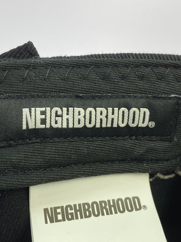 【中古品】【メンズ】 NEIGHBORHOOD ネイバーフッド 25AW BASEBALL CAP ベースボール キャップ 252HCNH-HT04S 帽子 185-261011-hu-15-min サイズ：FREE カラー：ブラック 万代Net店