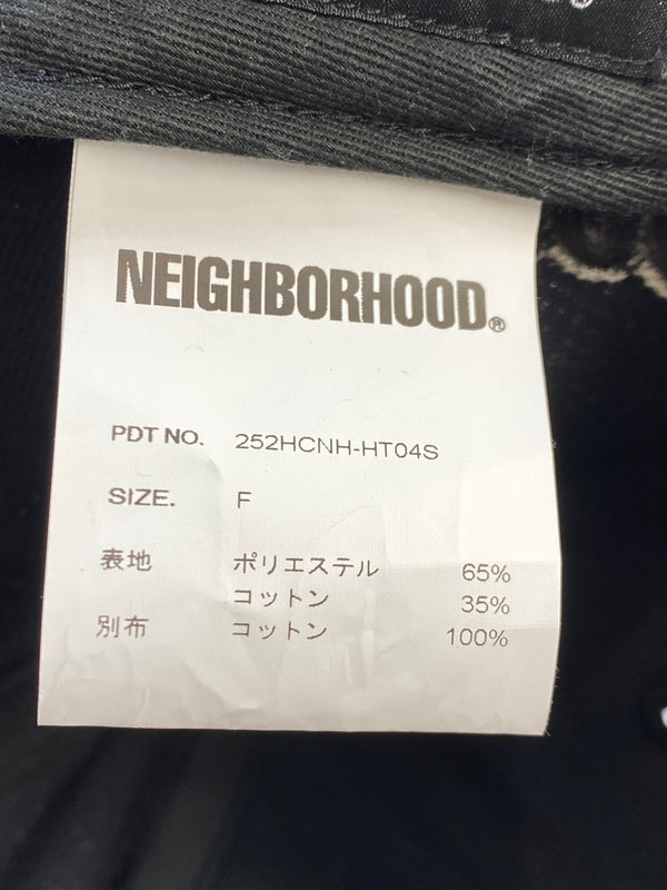 【中古品】【メンズ】 NEIGHBORHOOD ネイバーフッド 25AW BASEBALL CAP ベースボール キャップ 252HCNH-HT04S 帽子 185-261011-hu-15-min サイズ：FREE カラー：ブラック 万代Net店