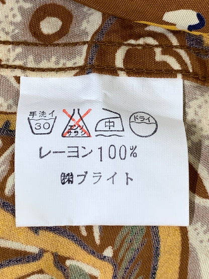 【中古品】【メンズ】 PEARL DINER パール ダイナー ALOHA SHIRT アロハ シャツ ハワイアン シャツ メンズ トップス 半袖シャツ 145-261005-em-35-min サイズ：M カラー：ブラウン系 万代Net店