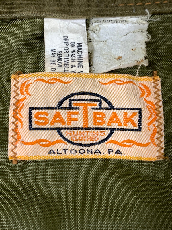 【現状渡し品】【メンズ】 SAFTBAK サフトバック 70'S HUNTING JACKET 70年代 ハンティングジャケット メンズ アウター カモフラ 146-261008-em-28-min カラー：迷彩柄 万代Net店