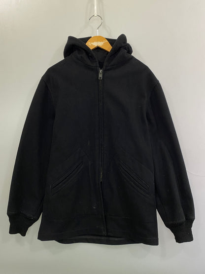 【中古品】【メンズ】 U.S.NAVY ユーエスネイビー カデットコート F05611-82-C-0061 80'S 80年代 ヴィンテージ アメリカ軍 ウールコート 防寒 ミリタリー 146-261007-em-35-min サイズ：S カラー：ブラック 万代Net店