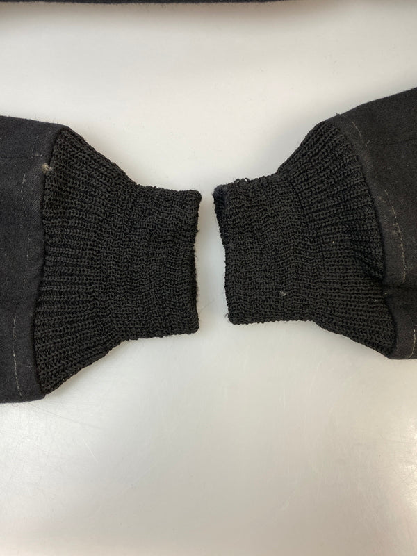 【中古品】【メンズ】 U.S.NAVY ユーエスネイビー カデットコート F05611-82-C-0061 80'S 80年代 ヴィンテージ アメリカ軍 ウールコート 防寒 ミリタリー 146-261007-em-35-min サイズ：S カラー：ブラック 万代Net店