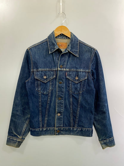【現状渡し品】【メンズ】 LEVI'S リーバイス 60S 70 505 BIG E DENIM JACKET 60年代 70年代 505 ビッグE 赤タブ デニムジャケット メンズ アウター Gジャン ヴィンテージ 146-261015-em-06-min カラー：インディゴ 万代Net店
