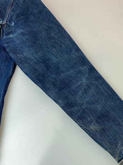 【現状渡し品】【メンズ】 LEVI'S リーバイス 60S 70 505 BIG E DENIM JACKET 60年代 70年代 505 ビッグE 赤タブ デニムジャケット メンズ アウター Gジャン ヴィンテージ 146-261015-em-06-min カラー：インディゴ 万代Net店