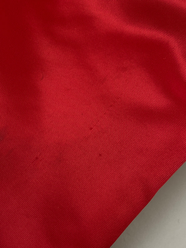【現状渡し品】【メンズ】 CHALK LINE チョーク ライン 80S NYLON AWARD JACKET 80年代 ナイロン アワード ジャケット メンズ アウター スタジアムジャンパー スタジャン 146-261007-em-36-min サイズ：XL カラー：レッド 万代Net店