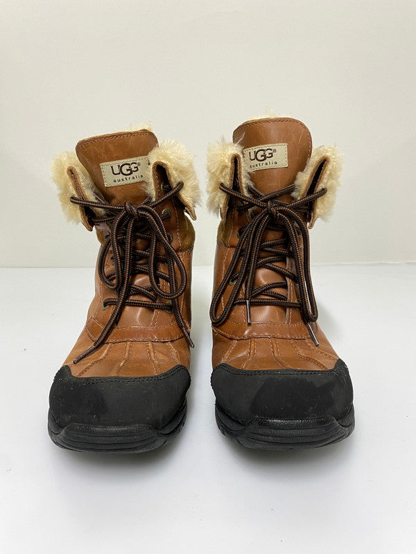 【中古品】【メンズ】 UGG アグ BUTTE BOOTS ビュート ブーツ 靴 シューズ 165-261008-KS-02-min サイズ：US8.5 26.5cm カラー：ブラウン系 万代Net店