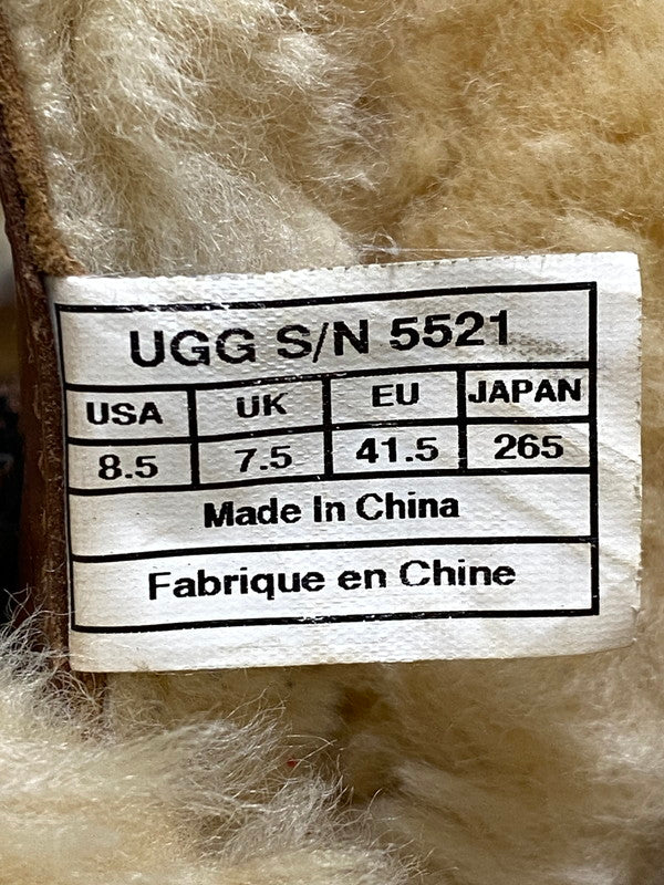【中古品】【メンズ】 UGG アグ BUTTE BOOTS ビュート ブーツ 靴 シューズ 165-261008-KS-02-min サイズ：US8.5 26.5cm カラー：ブラウン系 万代Net店