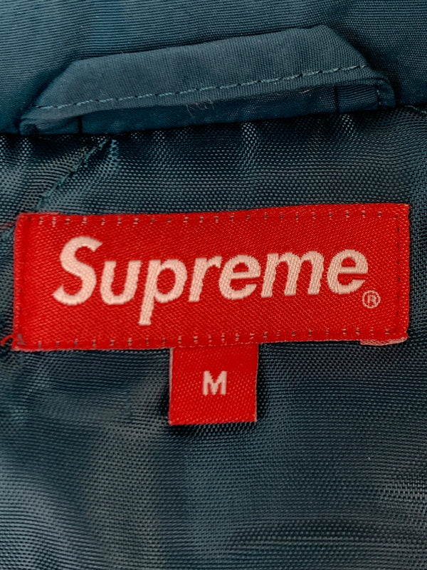 【中古品】【メンズ】 SUPREME シュプリーム 17AW SSTADIUM PARKA スタジアム パーカ ベンチコート スタジャン 142-261007-em-19-min サイズ：M カラー：グリーン系 万代Net店
