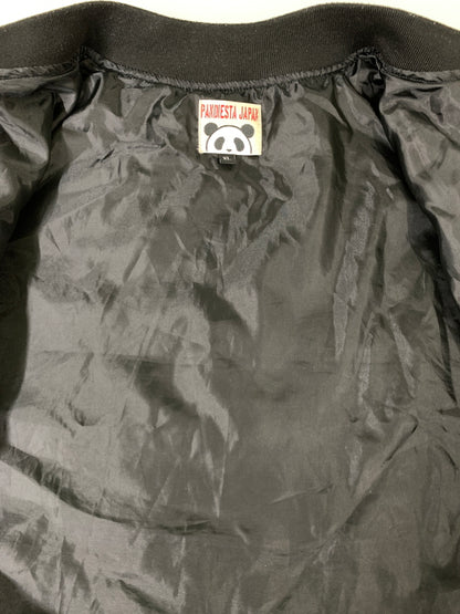 【中古品】【メンズ】 PANDIESTA JAPAN パンディエスタ ジャパン 中華風パンダさんBIGシルエットMA-1 122040 エムエーワン メンズ アウター ブルゾン 刺繍 パンダ 145-261008-em-31-min サイズ：XL カラー：ブラック 万代Net店