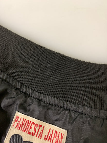 【中古品】【メンズ】 PANDIESTA JAPAN パンディエスタ ジャパン 中華風パンダさんBIGシルエットMA-1 122040 エムエーワン メンズ アウター ブルゾン 刺繍 パンダ 145-261008-em-31-min サイズ：XL カラー：ブラック 万代Net店
