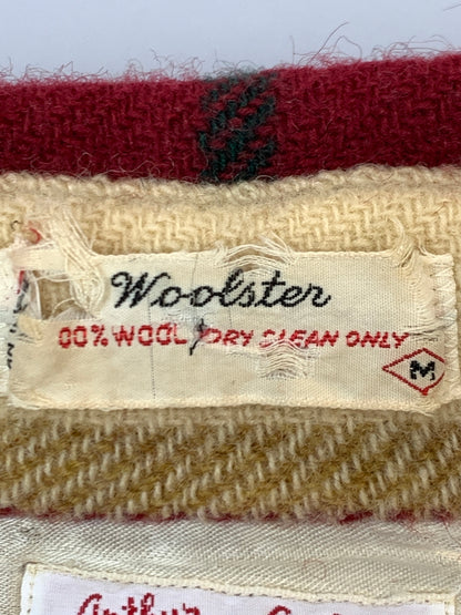 【現状渡し品】【メンズ】 GANT ガント 60-70S WOOL CHECK SHIRT 60年代 70年代 ウール チェック シャツ メンズ 長袖シャツ トップス ヴィンテージ 146-261007-em-20-min サイズ：M カラー：マルチカラー 万代Net店
