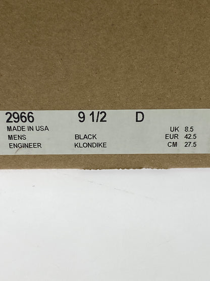 【中古品】【メンズ】 RED WING レッド ウィング 11-INCH ENGINEER 11インチ エンジニア 2966 靴 ブーツ 164-261011-hu-14-min サイズ：9 1/2 カラー：ブラック 万代Net店